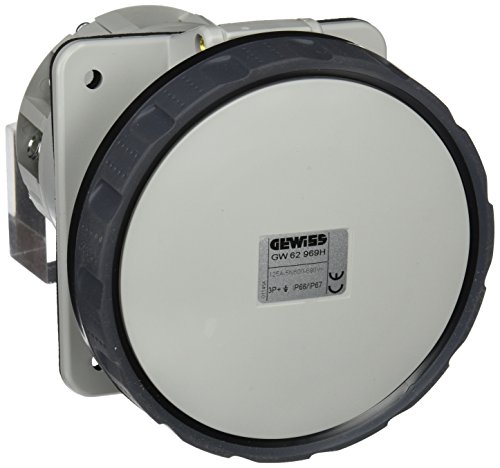 Gewiss 63 IEC - Befestigungs 10o HP IP66-69 3-polig + Erde 125a 690v 5h von Gewiss