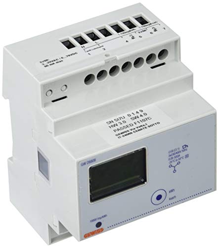 Gewiss Betriebsstundenzähler Energia trifasico indirekte TC/5 A 4 Module Gewiss Betriebsstundenzähler Energia trifasico indirekte TC/5 A 4 Module von Gewiss