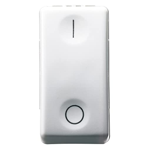 Gewiss GW20503 Interruttore Bipolare 250V AC 16AX Neutro Simbolo 0/I 1 Modulo System White Gewiss GW20503 Interruttore Bipolare 250V AC 16AX Neutro Simbolo 0/I 1 Modulo System White von Gewiss