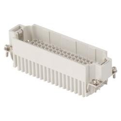 Gewiss GW77132 - Block/Verriegelung, männlich, 104 x 27, 108 Pole + Erde, 10 A, 250 V, Crimp/Winkel von Gewiss