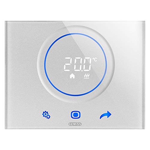 Gewiss Thermo Ice Wi-Fi Wandthermostat, Titan, Chorus, GW16970CT von Gewiss