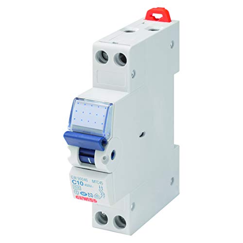 Magnetischer Heizlüfter – MTC 45-1P+N Curve C 6 A – 4500 A/6 kA – 1 Modul – Neutral links Magnetischer Heizlüfter – MTC 45-1P+N Curve C 6 A – 4500 A/6 kA – 1 Modul – Neutral links von Gewiss