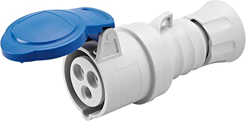 Presa Mobile Dritta HP IP44/IP54 2P+T 16A 200-250V Blu 6H Cablaggio A Vite von Gewiss