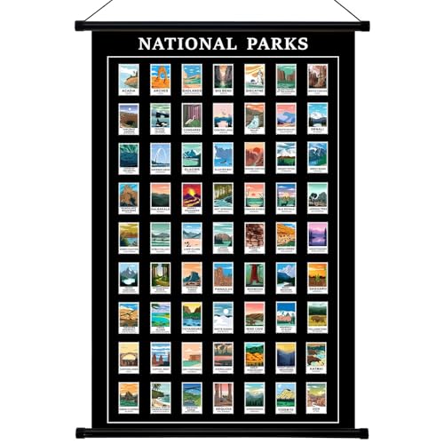 Geyee Nationalparks Vintage-Poster, Wanddekoration, Stockente, Jagd, Kunst, Wissen, Bilddrucke, Wanddekoration für Zuhause, Küche, Büro, Klassenzimmer, Wohnzimmer, Schlafzimmer, Rahmen, 40 x 60 cm Geyee Nationalparks Vintage-Poster, Wanddekoration, Stockente, Jagd, Kunst, Wissen, Bilddrucke, Wanddekoration für Zuhause, Küche, Büro, Klassenzimmer, Wohnzimmer, Schlafzimmer, Rahmen, 40 x 60 cm von Geyee