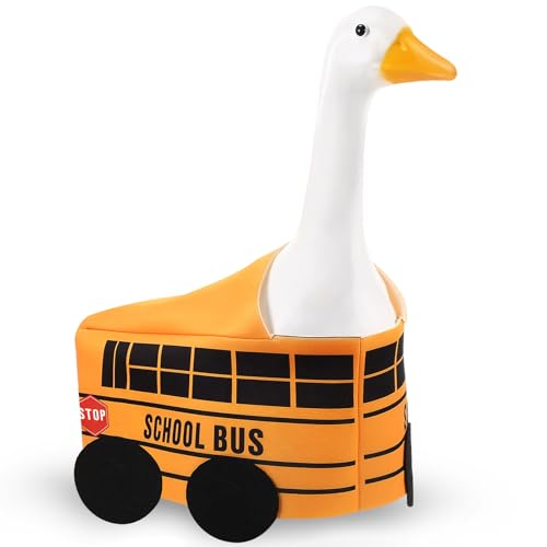 Geyoga Halloween Schulbus Veranda Gans Outfit Gelb Schulbus Halloween Gans Kostüm 58,4 cm Klassenzimmer Gänse Kleidung Rasen Garten Terrasse Hof Outdoor Dekor Geyoga Halloween Schulbus Veranda Gans Outfit Gelb Schulbus Halloween Gans Kostüm 58,4 cm Klassenzimmer Gänse Kleidung Rasen Garten Terrasse Hof Outdoor Dekor von Geyoga