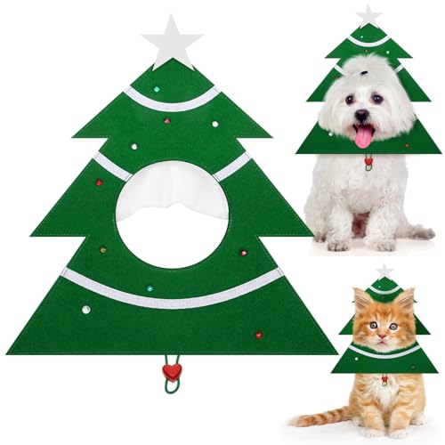 Geyoga Weihnachtshut für Hunde mit Kratzbaum, weich, lustig, Haustierhut für Hunde, Weihnachtsfeier, Filz, Kopfbedeckung, Zubehör, Kostüm, kleine und mittelgroße Haustiere, Party-Kollektion Geyoga Weihnachtshut für Hunde mit Kratzbaum, weich, lustig, Haustierhut für Hunde, Weihnachtsfeier, Filz, Kopfbedeckung, Zubehör, Kostüm, kleine und mittelgroße Haustiere, Party-Kollektion von Geyoga
