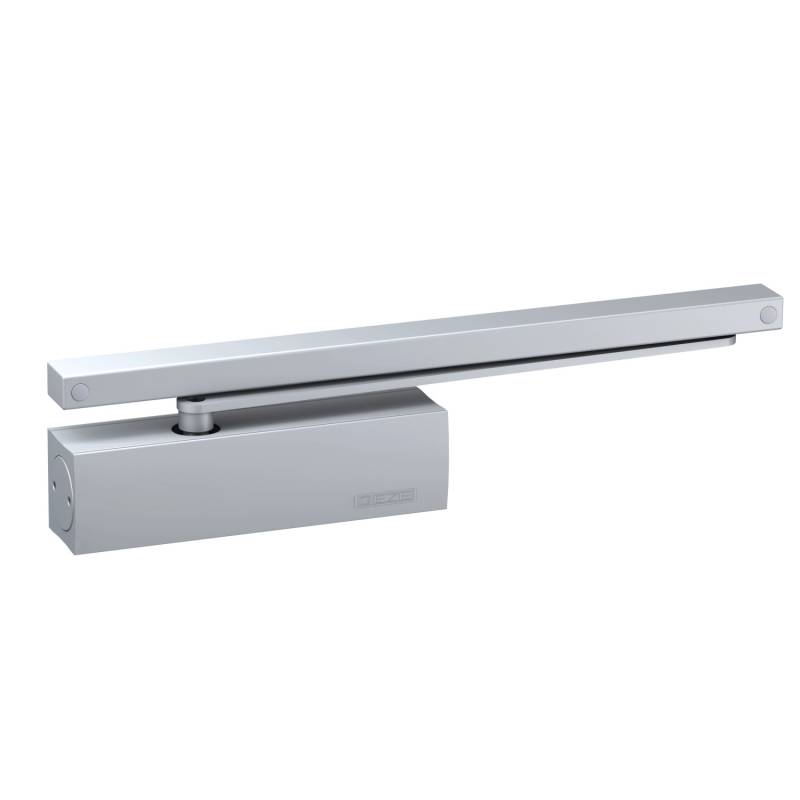 Geze - Türschließer - TS 3000V - Silber - mit Gleitschiene - 1430-0102 von Geze