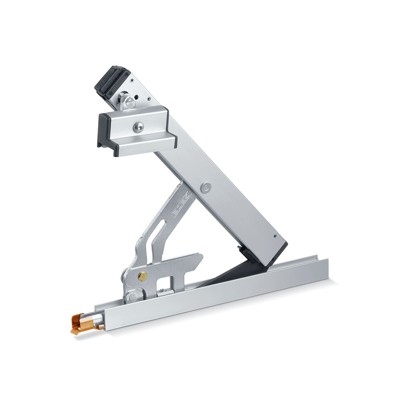 OL-Schere, mit Aushängesperre, OL 90N, Aluminium,RAL 9016 lackiert von Geze