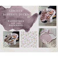 Leichte Waffelstrick Einschlagdecke Rosa Babydecke Fußsack Frühling Sommer Babyschale Geburt Babysafe Jersey Mädchen Kind Decke Gezeiten von Gezeiten