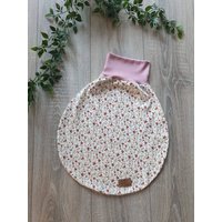 Pucksack Schlafsack Strampelsack Kuscheldecke Gefüttert Jersey Fleece Blume Blüten Blumen Jungen Mädchen Gezeiten von Gezeiten