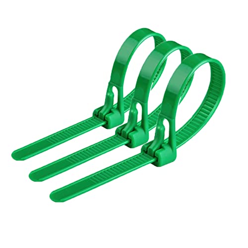 Gfortune UP0S Green nylon cable tie 4.8mm, Acrylic, 1 von Gfortune