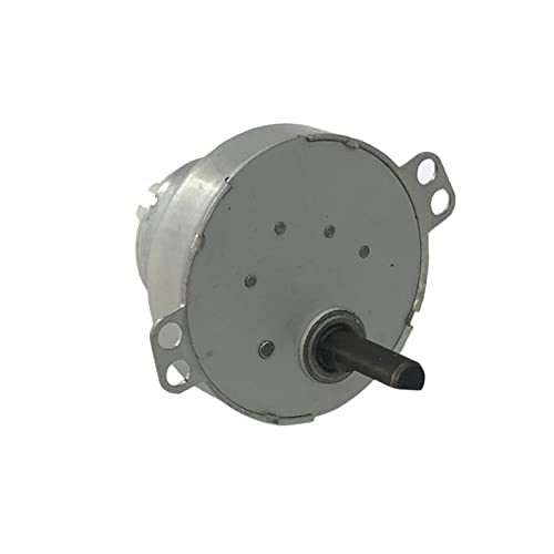 Gfpql Untersetzungsmotor Langsamer DC-Motor mit elektrischem Kugelhahn, 6V12V24V DC-Getriebemotor mit hohem Drehmoment, Mikro-Positiv-Negativ-Kleinmotor Äußerst langlebig (Color : 24v 1RPM) von Gfpql