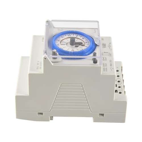 Ggnaxivs Analoger Mechanischer Zeitschalter 110V-220V 24 Stunden Täglich Programmierbar 15 Minuten Einstellzeitrelais Sul181D Heiß von Ggnaxivs