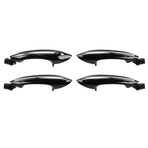 Ggwqoops Auto Außentürgriffe Für 5 6 7 Series Für F10 Für F07 Für F02 525 528 530 535 730 Außentürgriff Außentürgriff Türdrücker(Black,1 Set 4 doors) von Ggwqoops