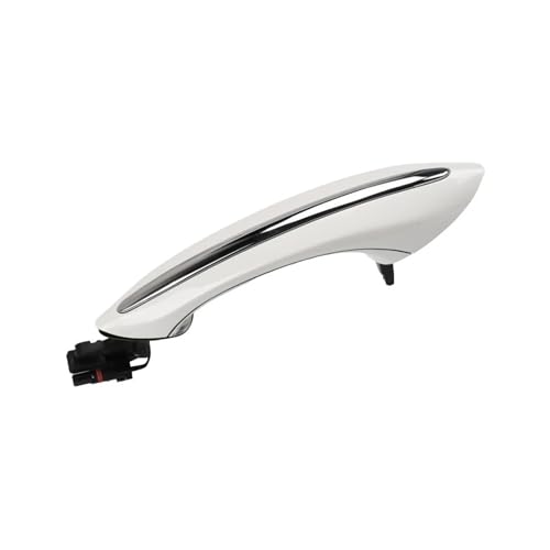 Ggwqoops Auto Außentürgriffe Für 5 6 7 Series Für F10 Für F07 Für F02 525 528 530 535 730 Außentürgriff Außentürgriff Türdrücker(White,Rear Left) von Ggwqoops