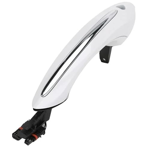 Ggwqoops Auto Außentürgriffe Für 5 Series 2011-2017 Auto Außentürgriff 51217231931 Türdrücker(White Left Front) von Ggwqoops