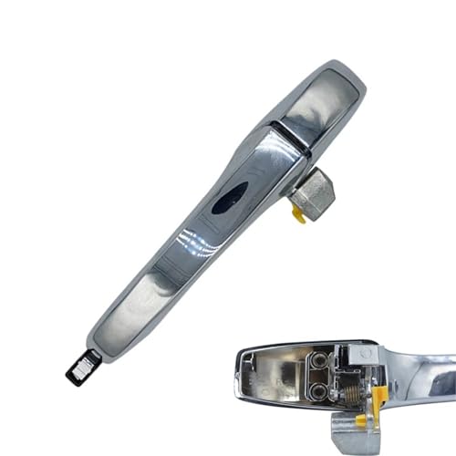 Ggwqoops Auto Außentürgriffe Für Chrysler 300C 2005-2010 Auto Vordertür Hintertür Äußere Griff Chrom Ladung Chrom Türdrücker(Rear right) von Ggwqoops