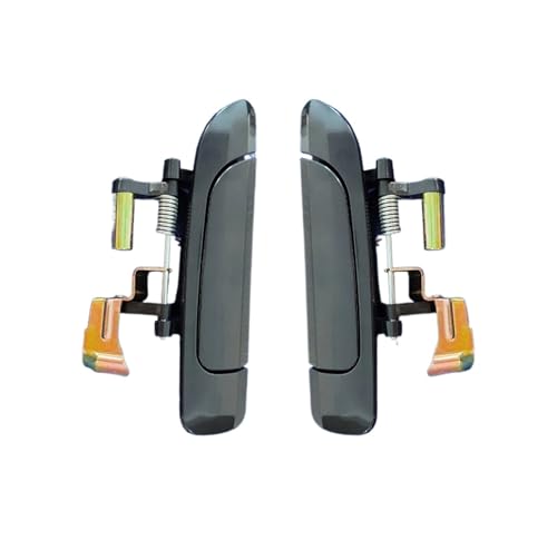 Ggwqoops Auto Außentürgriffe Für Civic Für Sedan 2001-2005 Außentürgriff Hinten Links Und Rechts Poliert Schwarz 72640-S5D-A01 680-S5D-A01 Türdrücker(Black right and left) von Ggwqoops