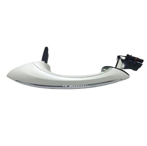 Ggwqoops Auto Außentürgriffe Für F01 Für F02 Für F03 Für F12 Für F13 2007-2015 Türgriff Keyless 51217231931 51217231933 51217231934 Türdrücker(White,Front left) von Ggwqoops