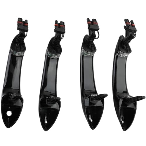 Ggwqoops Auto Außentürgriffe Für F07 Für F10 Für F11 2008-2016 Türgriff Auto 51217231932 51217231933 51217231934 51217231931 Türdrücker(Black-1 set) von Ggwqoops