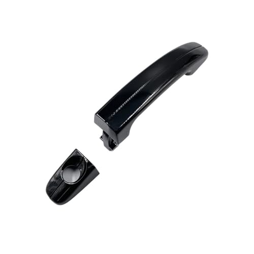 Ggwqoops Auto Außentürgriffe Für Ford Für Focus Für Escape 2012-2017 Tür Ouer Griff Mit Kappe Schwarz Lackiert Türdrücker(Have Hole Type) von Ggwqoops