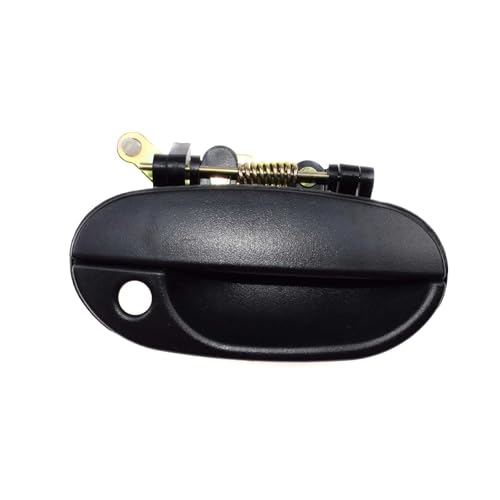 Ggwqoops Auto Außentürgriffe Für Hyundai Für Accent 1995-1999 Auto Außerhalb Schwarz Türgriffe 8265022000CA 8266022000CA 8365022000 8366022000 Türdrücker(FRONT LEFT AND RIGHT) von Ggwqoops