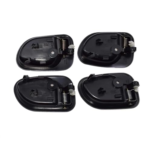 Ggwqoops Auto Außentürgriffe Für Hyundai Für Accent 1995-1999 Auto Außerhalb Schwarz Türgriffe 8265022000CA 8266022000CA 8365022000 8366022000 Türdrücker(OUTSIDE 4 SIDES) von Ggwqoops