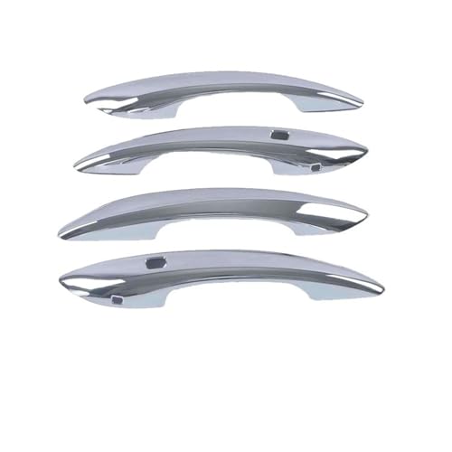 Ggwqoops Auto Außentürgriffe Für Hyundai Für Elantra Für Avante Für CN7 2021-2024 Auto-Außentürgriffabdeckung Verkleidungsabdeckungen Türdrücker(Metallic Silver) von Ggwqoops
