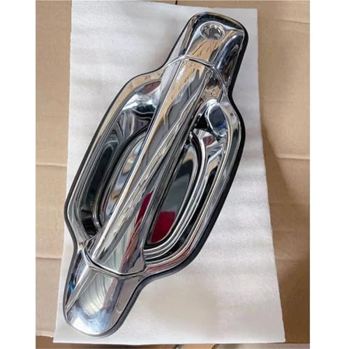 Ggwqoops Auto Außentürgriffe Für Isuzu Für Dmax 2002-2011 Auto Ersatzteile Vorne Hinten Außen Außerhalb LH RH Chrom Türdrücker(Front Left Silver) von Ggwqoops