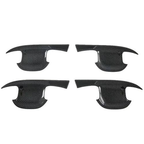 Ggwqoops Auto Außentürgriffe Für Kia Für Sorento Für MQ4 2020-2023 Auto Carbon Fiber Außentürgriff Formabdeckung Trim Aufkleber Türdrücker(Carbon B) von Ggwqoops