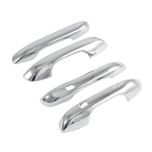 Ggwqoops Auto Außentürgriffe Für Kia Für Sorento Für MQ4 2020-2023 Auto Carbon Fiber Außentürgriff Formabdeckung Trim Aufkleber Türdrücker(Silver A) von Ggwqoops