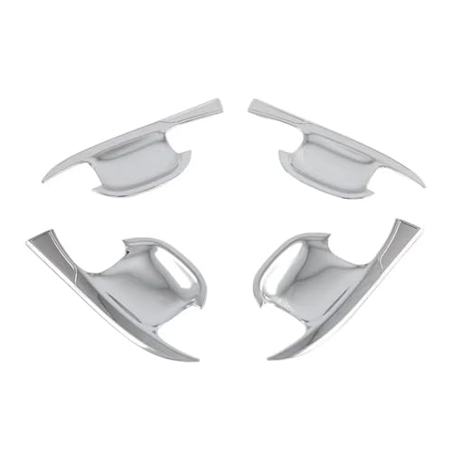 Ggwqoops Auto Außentürgriffe Für Kia Für Sorento Für MQ4 2020-2023 Auto Carbon Fiber Außentürgriff Formabdeckung Trim Türdrücker(Silver B) von Ggwqoops