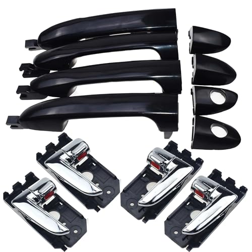 Ggwqoops Auto Außentürgriffe Für Kia Für Spectra Für Cerato 1.8L 2.0L 2004-2009 Außen Oder Innen Vorne Hinten Links Rechts Türgriff Türdrücker(Chrome) von Ggwqoops