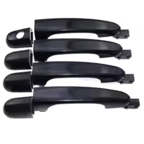 Ggwqoops Auto Außentürgriffe Für Kia Für Sportage 2005-2010 Auto Außentürgriff Vorne Hinten Links Rechts 82662-1F000 82651-1F000 Türdrücker(Set) von Ggwqoops