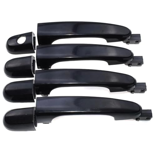 Ggwqoops Auto Außentürgriffe Für Kia Für Sportage 2005-2010 Set Schwarz Auto Außentürgriff Abdeckung 82651-1F000 82661-1F000 Türdrücker Ggwqoops Auto Außentürgriffe Für Kia Für Sportage 2005-2010 Set Schwarz Auto Außentürgriff Abdeckung 82651-1F000 82661-1F000 Türdrücker von Ggwqoops