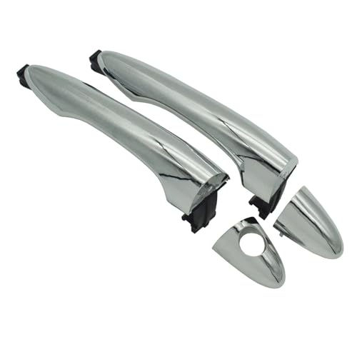 Ggwqoops Auto Außentürgriffe Für Kia Für Sportage 2011-2016 Chrom Vorne Hinten Links Rechts Außerhalb Tür Griff 82661-3W000 82651-3W000 Türdrücker(Front Left Right 2piece) von Ggwqoops