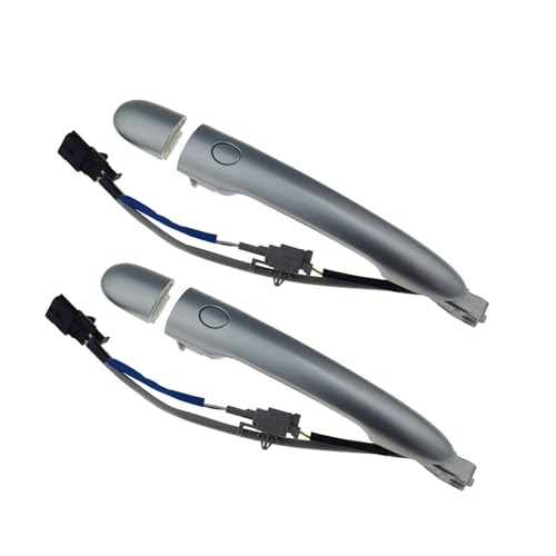 Ggwqoops Auto Außentürgriffe Für Koleos 2009-2018 Auto Silber Äußere Außerhalb Tür Griffe 80640 ‑ JY01B 80640 ‑ JY01A 80647-JY01A 80647JY01A Türdrücker(Rear Pair) von Ggwqoops