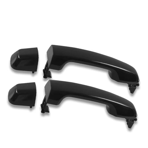 Ggwqoops Auto Außentürgriffe Für Lexus Für GX460 2010-2017 Auto Außen Hinten Tür Griff Ersetzen Links 69211-60090 Türdrücker(2*Primed Black Rear) von Ggwqoops