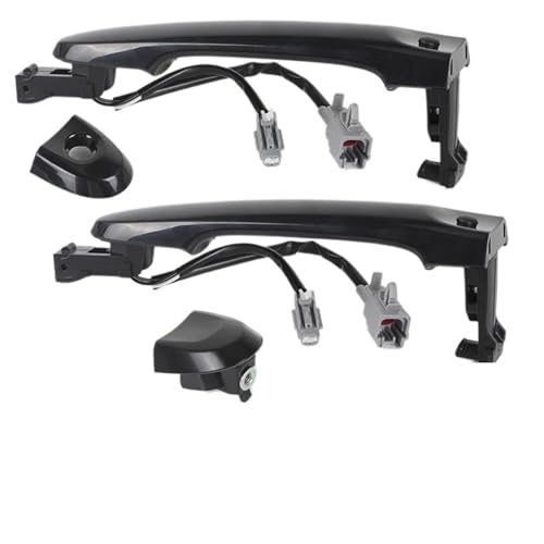 Ggwqoops Auto Außentürgriffe Für Nissan Für Juke 2010-2019 Links Rechts Außen Front Türgriff 82644-1FA5A 80644-1FA5A 80640-3WC2A Türdrücker(2piece) von Ggwqoops