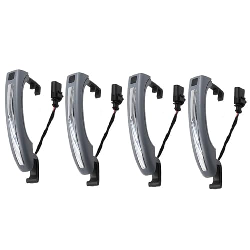 Ggwqoops Auto Außentürgriffe Für Q7 2007-2015 Bule Oder Schwarz Außentürgriff 4 Stück 4L0837205A 4L0837205B 4L0837207A Türdrücker(Old Blue) von Ggwqoops