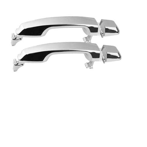 Ggwqoops Auto Außentürgriffe Für Toyota Für Landcruiser Für Prado 2010-2017 Auto Außentürgriffabdeckung Hinten Links Rechts 69211-60090 Türdrücker(2piece Sliver L R) von Ggwqoops