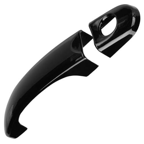 Ggwqoops Auto Außentürgriffe Für Transporter T5 T6 Für Caddy Für Touran 2003-2015 Autotürgriffabdeckung Verkleidung Schwarz Türdrücker von Ggwqoops