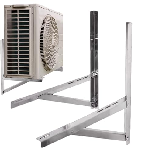 Air Conditioner Support Bracket, Split AC Wall Mount, Stainless Steel Foldable Frame, Features Heavy Duty Stability and Rust Resistance, for Window Unit Ductless Heater Outdoor Use Air Conditioner Support Bracket, Split AC Wall Mount, Stainless Steel Foldable Frame, Features Heavy Duty Stability and Rust Resistance, for Window Unit Ductless Heater Outdoor Use von Ghjkldha
