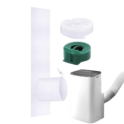 Air Conditioner Window Sealing Kit, Tumble Dryer Cloth Set, Flexible Energy Seal, Easy Installation System, Draft Blocker Solution, for Home, Living Room, Dryer Applications Air Conditioner Window Sealing Kit, Tumble Dryer Cloth Set, Flexible Energy Seal, Easy Installation System, Draft Blocker Solution, for Home, Living Room, Dryer Applications von Ghjkldha