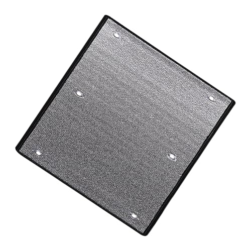 Aluminum Insulation Film, Thermal Window Roll, Heat Privacy Cover,19.69x19.69x0.28 Inches, Double Layer Reflective Shield, for Apartment House Bedroom Kitchen Classroom Use von Ghjkldha