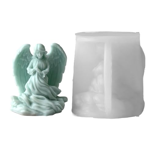 Angel Mold Silicone, 3d Girl Shape Wax Soap Mold, Multifunction Handcraft Tool, 3.94x3.74x3.35 Inches Resin Plaster Dessert Chocolate Candle Home Decor Art Projects Creative Angel Mold Silicone, 3d Girl Shape Wax Soap Mold, Multifunction Handcraft Tool, 3.94x3.74x3.35 Inches Resin Plaster Dessert Chocolate Candle Home Decor Art Projects Creative von Ghjkldha