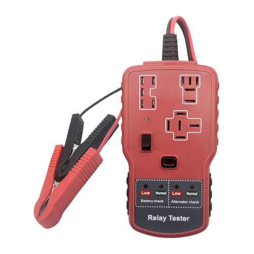 Automotive Battery Relay Tester, Small Handheld Indicator, 129mm, Car Battery Check Tool, Portable Electrical Accessories, Relay Testing Device for Vehicles, Professional Use Automotive Battery Relay Tester, Small Handheld Indicator, 129mm, Car Battery Check Tool, Portable Electrical Accessories, Relay Testing Device for Vehicles, Professional Use von Ghjkldha