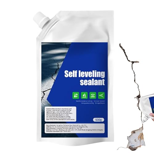 Betonrissfüller Außenbereich | Auffahrt Rissfüller aus Beton | 500ml Schnellhaftender Kleber zum Abdichten von Terrassen Fliesen Gehweg Kellerwand Pool von Ghjkldha