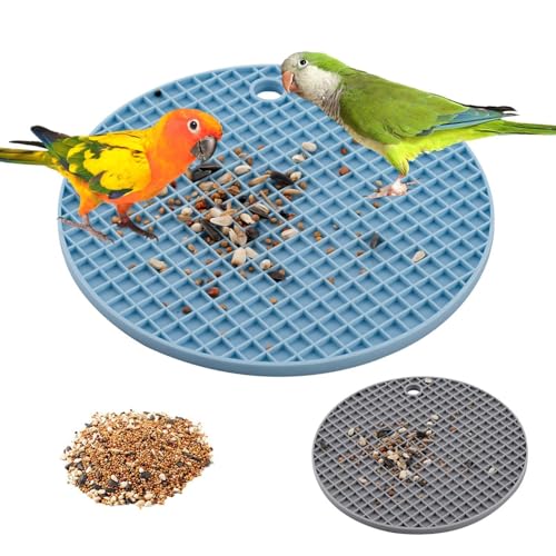 Bird Foraging Toys Puzzle | Bird Slow Feeder Mats | Parrot Foraging Toys | Safe Materials, Easy to Clean Design, and Cognitive Enrichment, Ideal for Cockatoos and Parrots von Ghjkldha
