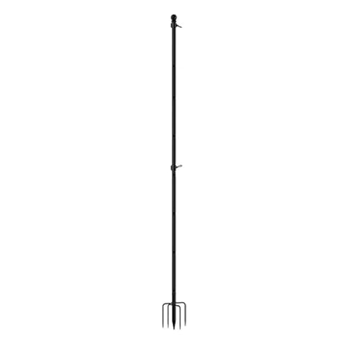 Bodenhissstange,Sturmfester Flaggenmast | Robuster Mast Für Firmengelände Garten Terrasse Hof Tor Rasen Bodenhissstange,Sturmfester Flaggenmast | Robuster Mast Für Firmengelände Garten Terrasse Hof Tor Rasen von Ghjkldha